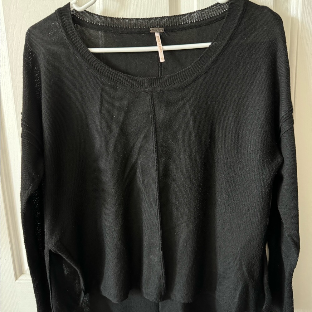 Poof Black Sweater, XS, Very Light Weight, Old but so comfy and Looks Great